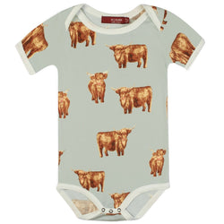 Bamboo One Piece - Highland Cow