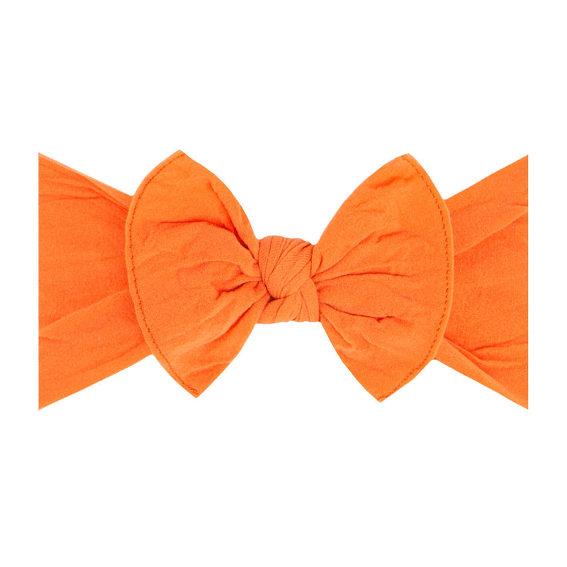 Knot Bow, Tiger Orange (One Size)