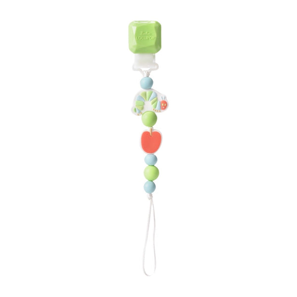 Eric Carle Very Hungry Caterpillar Pacifier Clip