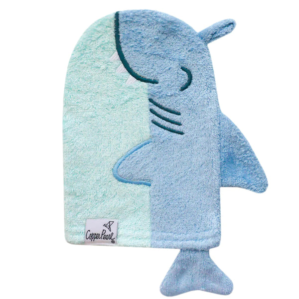 Wash Mitt - Finn (Shark)