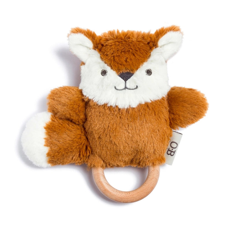 Frankie the Fox Soft Rattle Toy