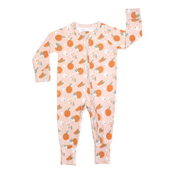 Freshly Squeezed Oranges Bamboo Zippy Pajama