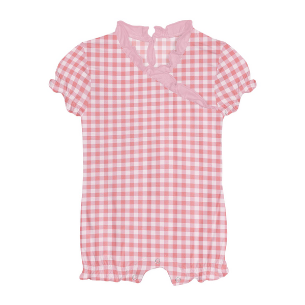 Ruffle Romper - Cake Pop Gingham