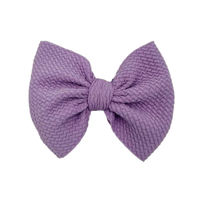 Grape Skinny Bow (One Size)