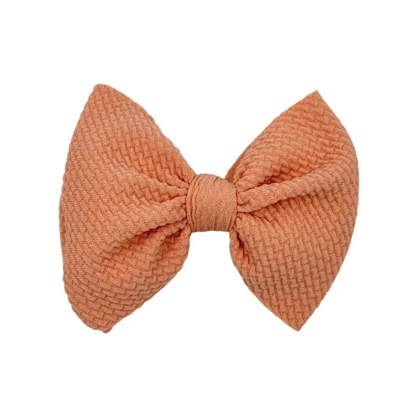 Grapefruit Skinny Bow (One Size)