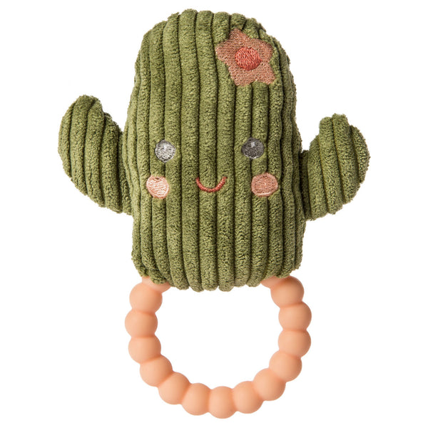 Happy Cactus Plush, Rattle + Teether