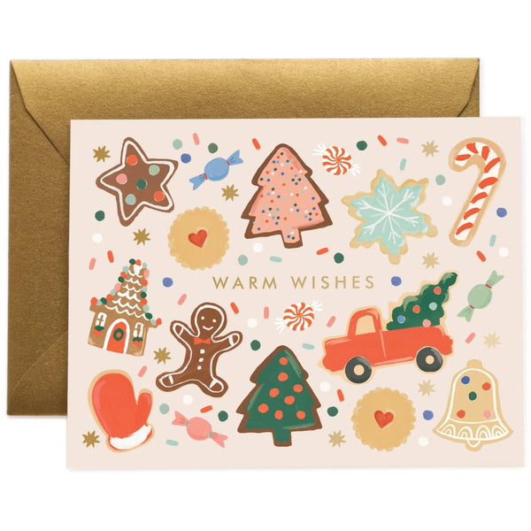 Holiday Cookies Greeting Card