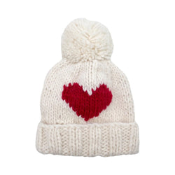 Hearts Beanie Hat