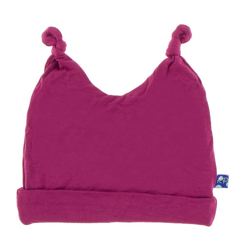 Double Knot Hat, Berry