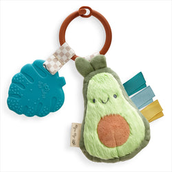 Itzy Pal Plush + Teether - Avocado