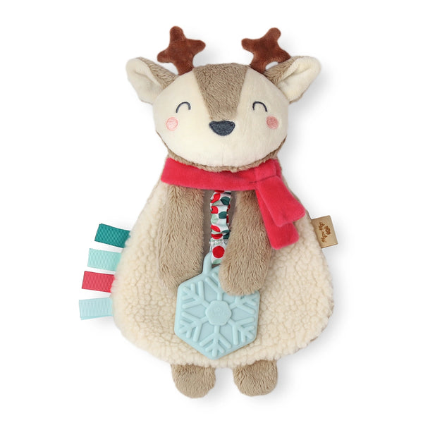 Reindeer Lovey Plush + Teether Toy