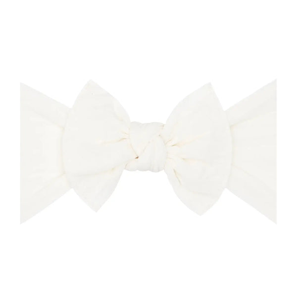 Knot Bow, Ivory (One Size)