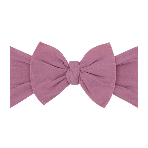 Knot Bow, Mauve (One Size)