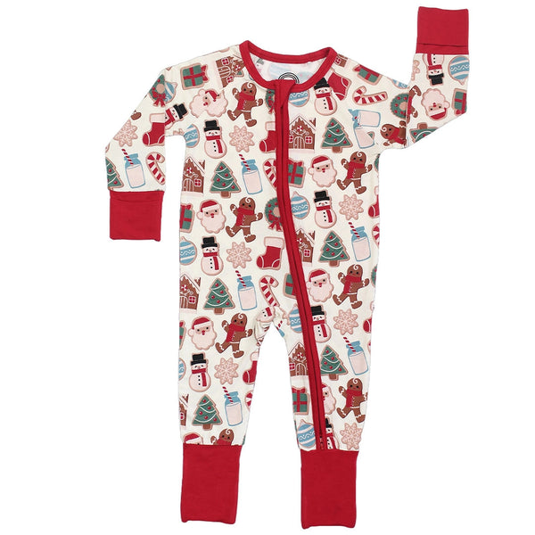 Milk & Cookies Christmas Convertible Bamboo Zippy