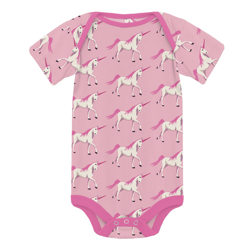 Short Sleeve One Piece - Cake Pop Unicorn