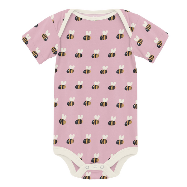 Short Sleeve One Piece - Cake Pop Baby Bumblebee