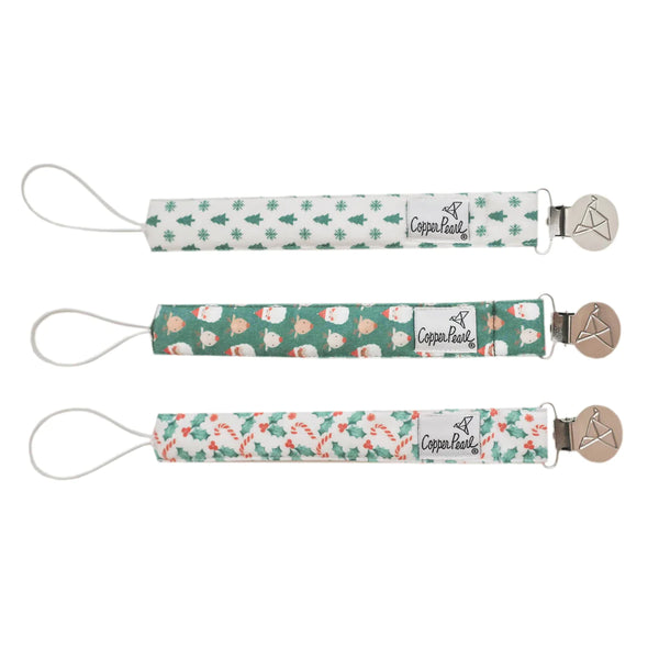 Prancer Binky Clip Set