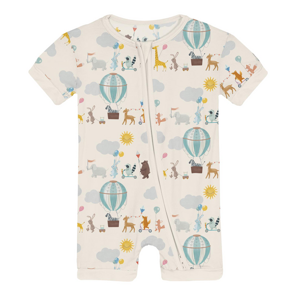 Shorty Sleeper - Natural Animal Parade