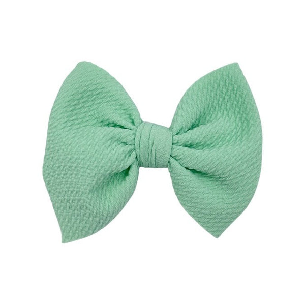 Seafoam Skinny Bow (One Size)