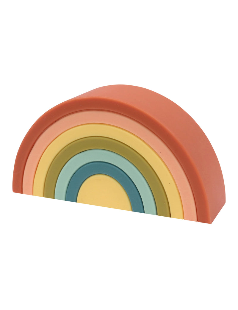 Silicone Rainbow Stacker | Cherry