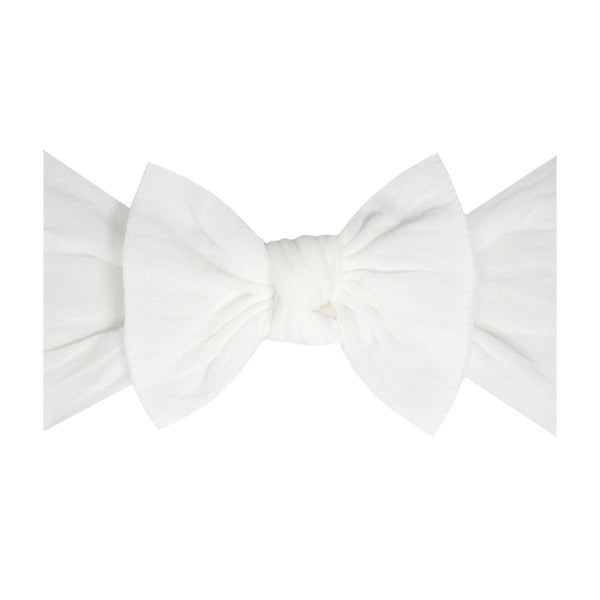 Knot Bow, White (One Size)