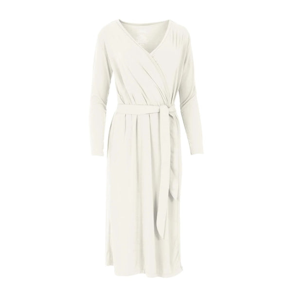 Women's Bamboo Robe - Natural