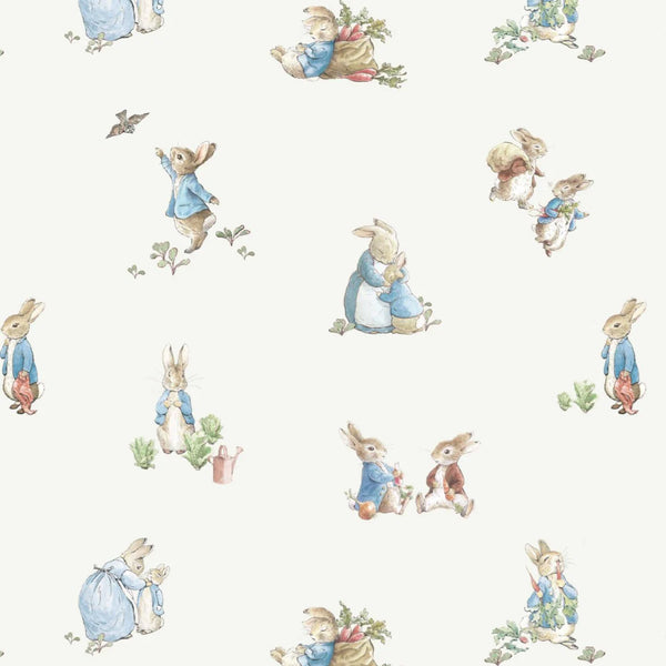 Peter Rabbit™ Bamboo Rayon Muslin Swaddle (Blue)