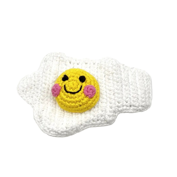 Friendly Fried Egg Rattle