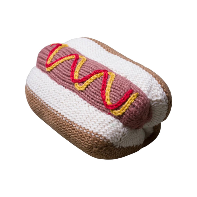 Organic Hot Dog Rattle