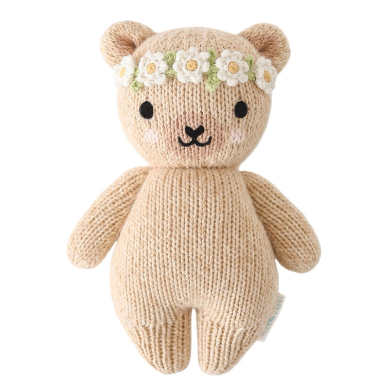 cuddle + kind Baby Honey Bear (Ivory Floral)