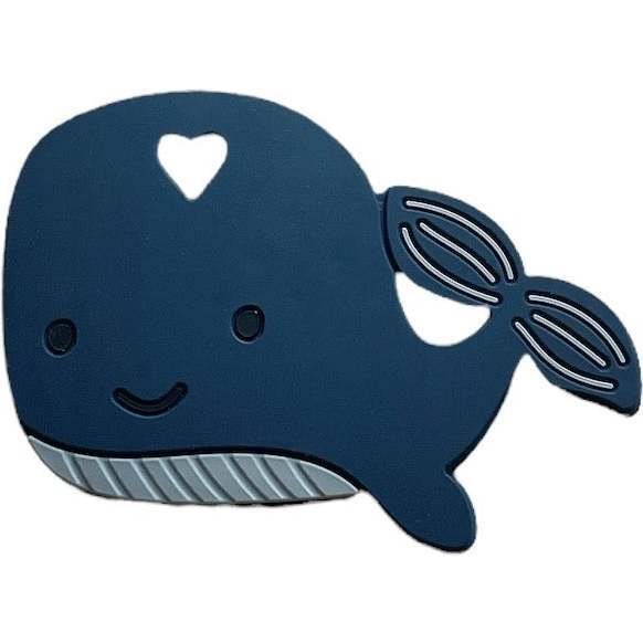 Whale Silicone Teether