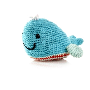 Whale Rattle - Turquoise