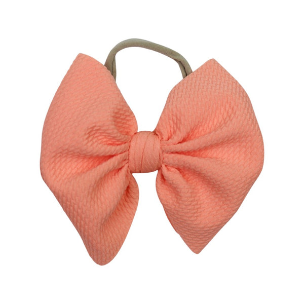 Grapefruit Big Bow (One Size)