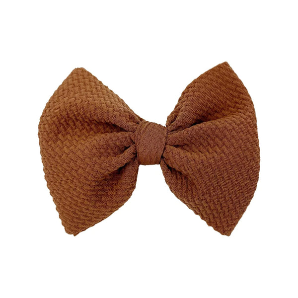 Almond Skinny Bow (One Size)