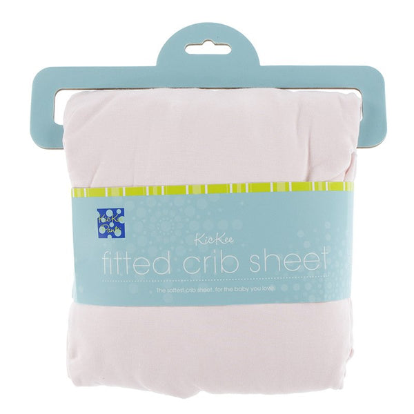 Crib Sheet - Macaroon (Soft Pink)