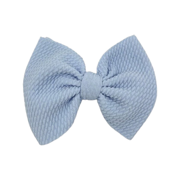 Baby Blue Skinny Bow (One Size)