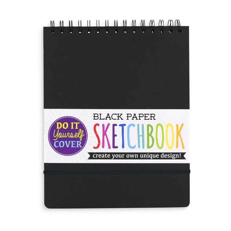 Ooly 8" x 10" D.I.Y. Sketchbook - Black Paper