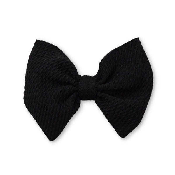 Black Skinny Bow (One Size)