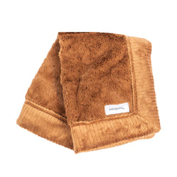 Lush Mini Blanket Camel