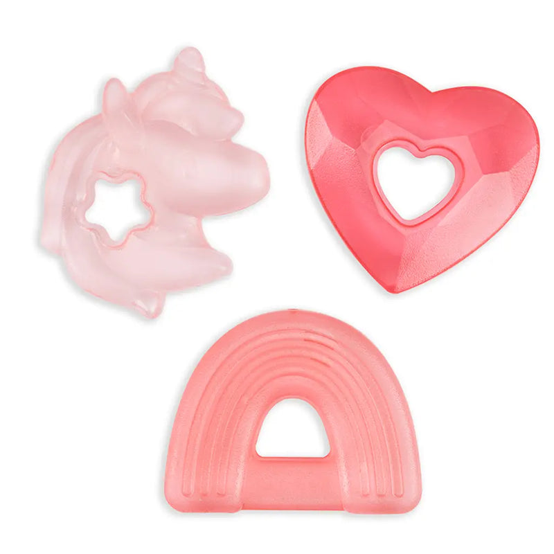 Cutie Coolers Unicorn Water Filled Teethers (3-pack)