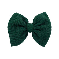 Evergreen Skinny Bow (One Size)