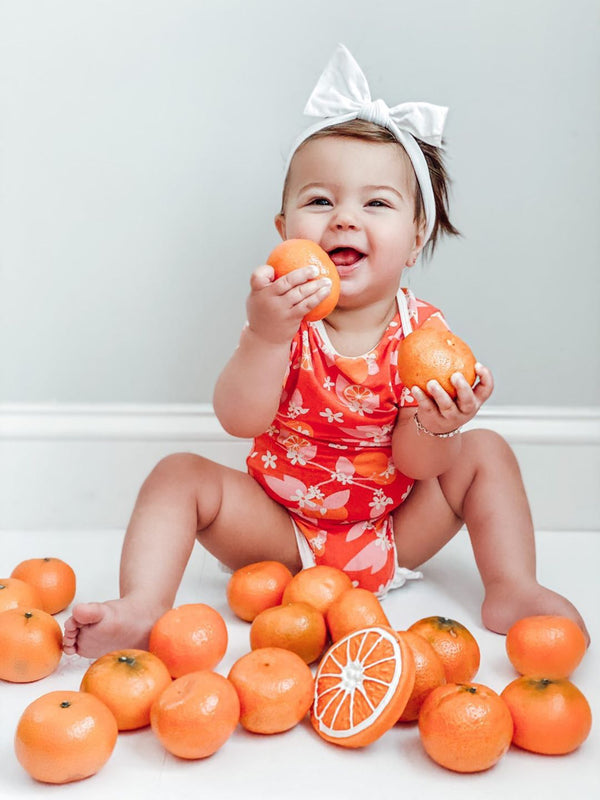 Clementino the Orange Teething & Bath Toy