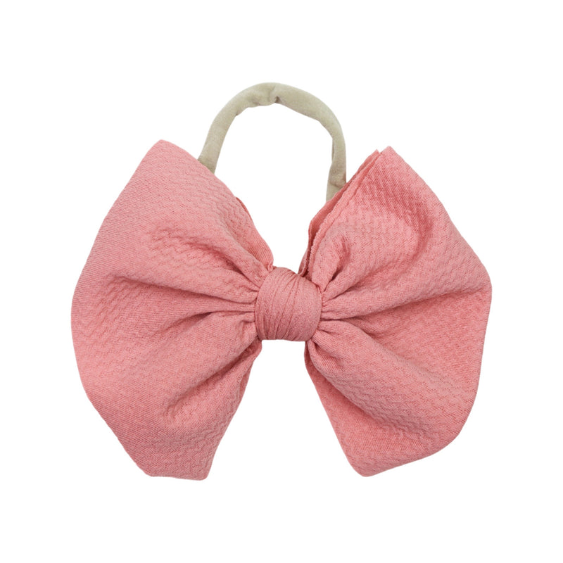French Rose Big Bow (One Size)
