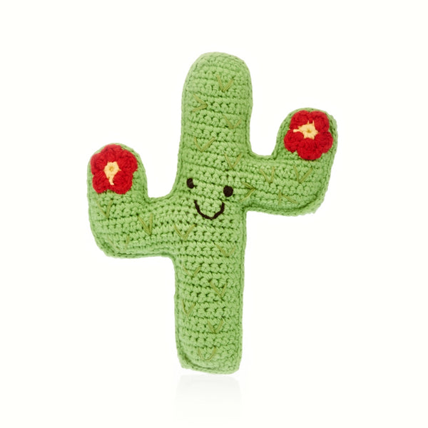 Friendly Cactus Buddy Rattle