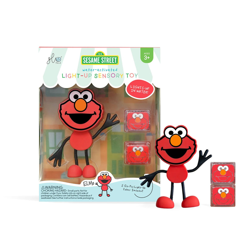Elmo Glo Pal Character Pack (Bath Toy)