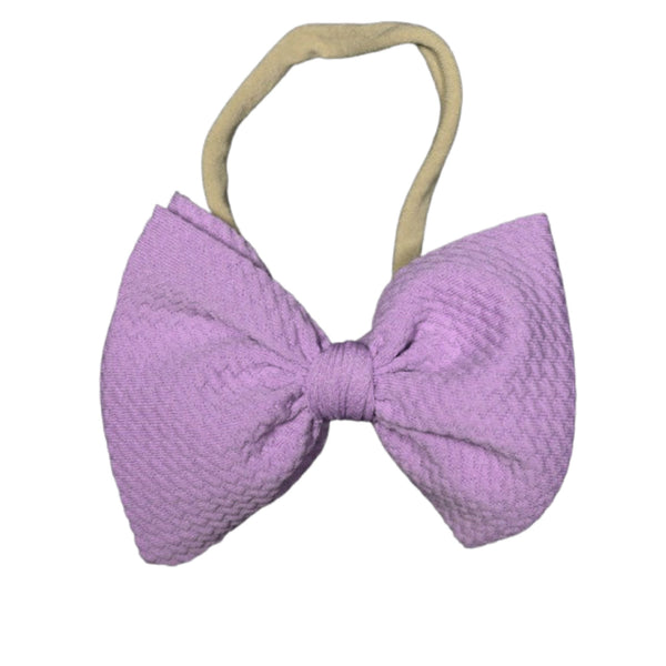 Grape Skinny Bow (One Size)