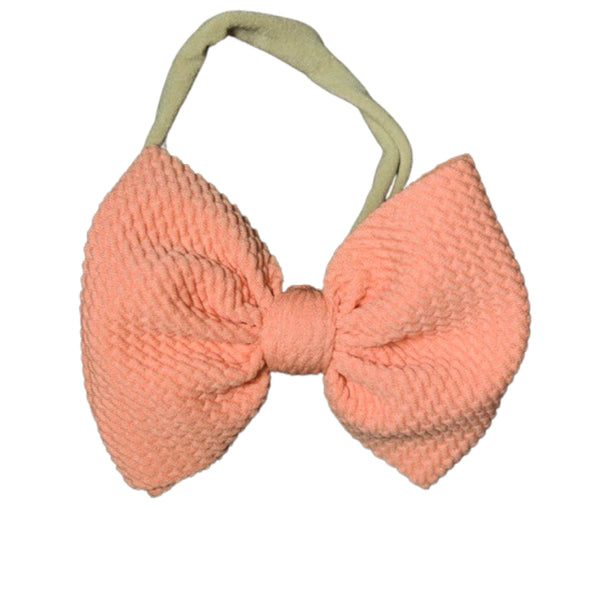 Grapefruit Skinny Bow (One Size)