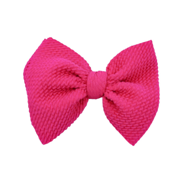 Hot Pink Big Bow (One Size)