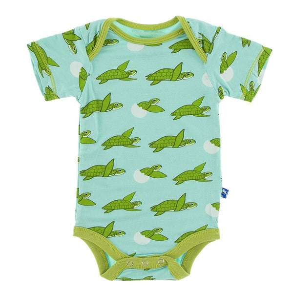 Short Sleeve One Piece - Sea Turtles