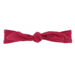Bow Headband, Crimson